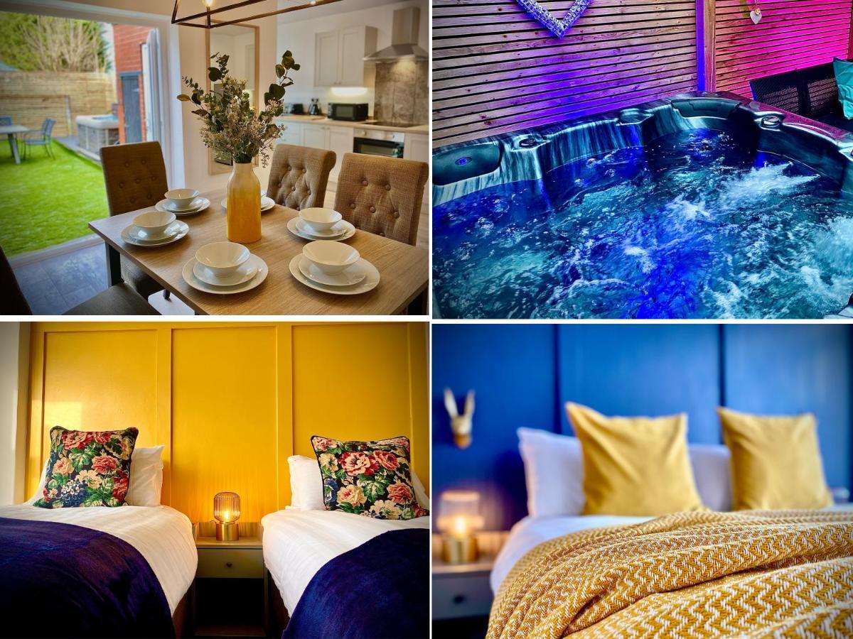 Family Modern 3 Bed Hot Tub House In Blackpool