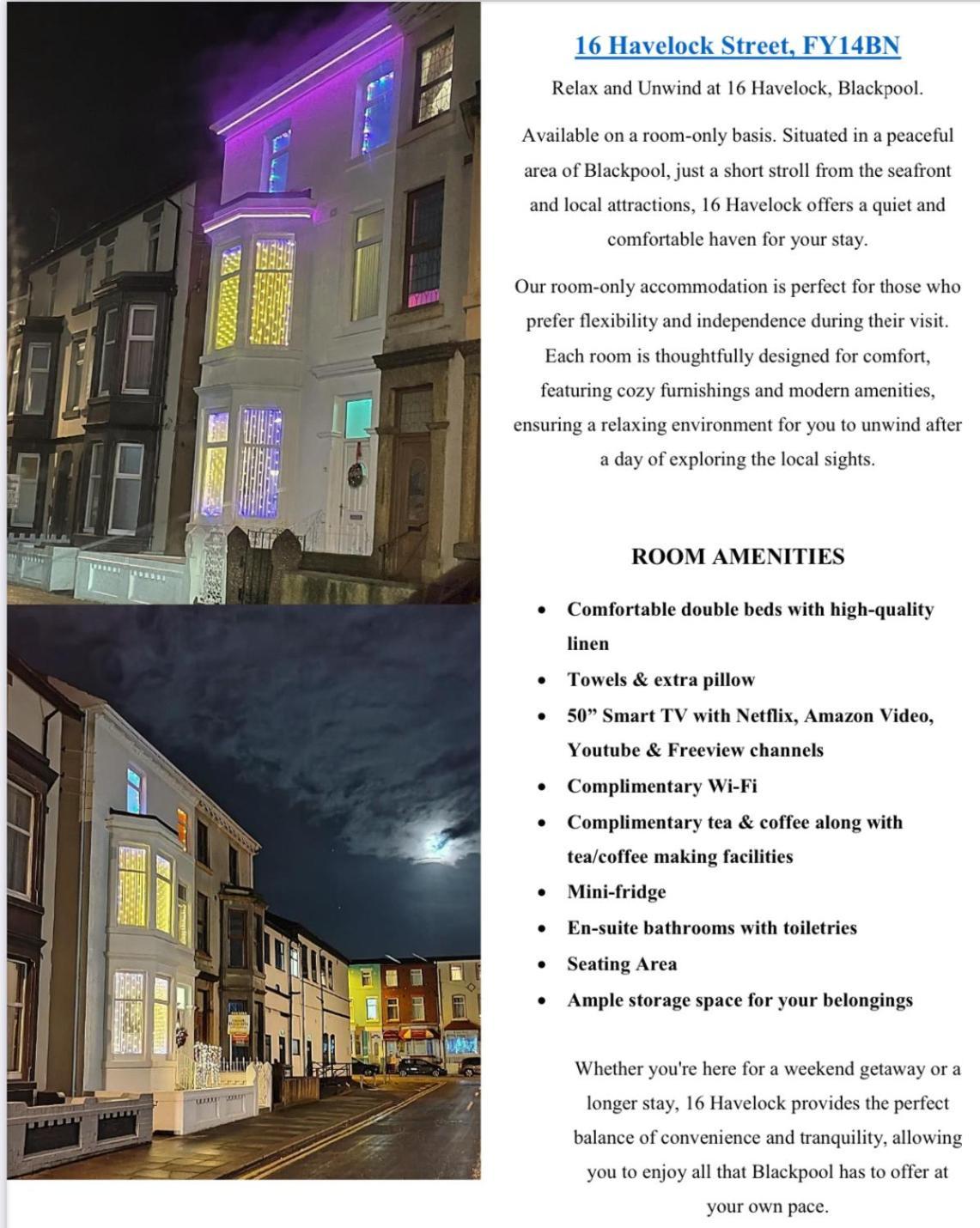 Guest house Double With Private Bathroom Partial Tower View 16 Havelock Street - 5 *