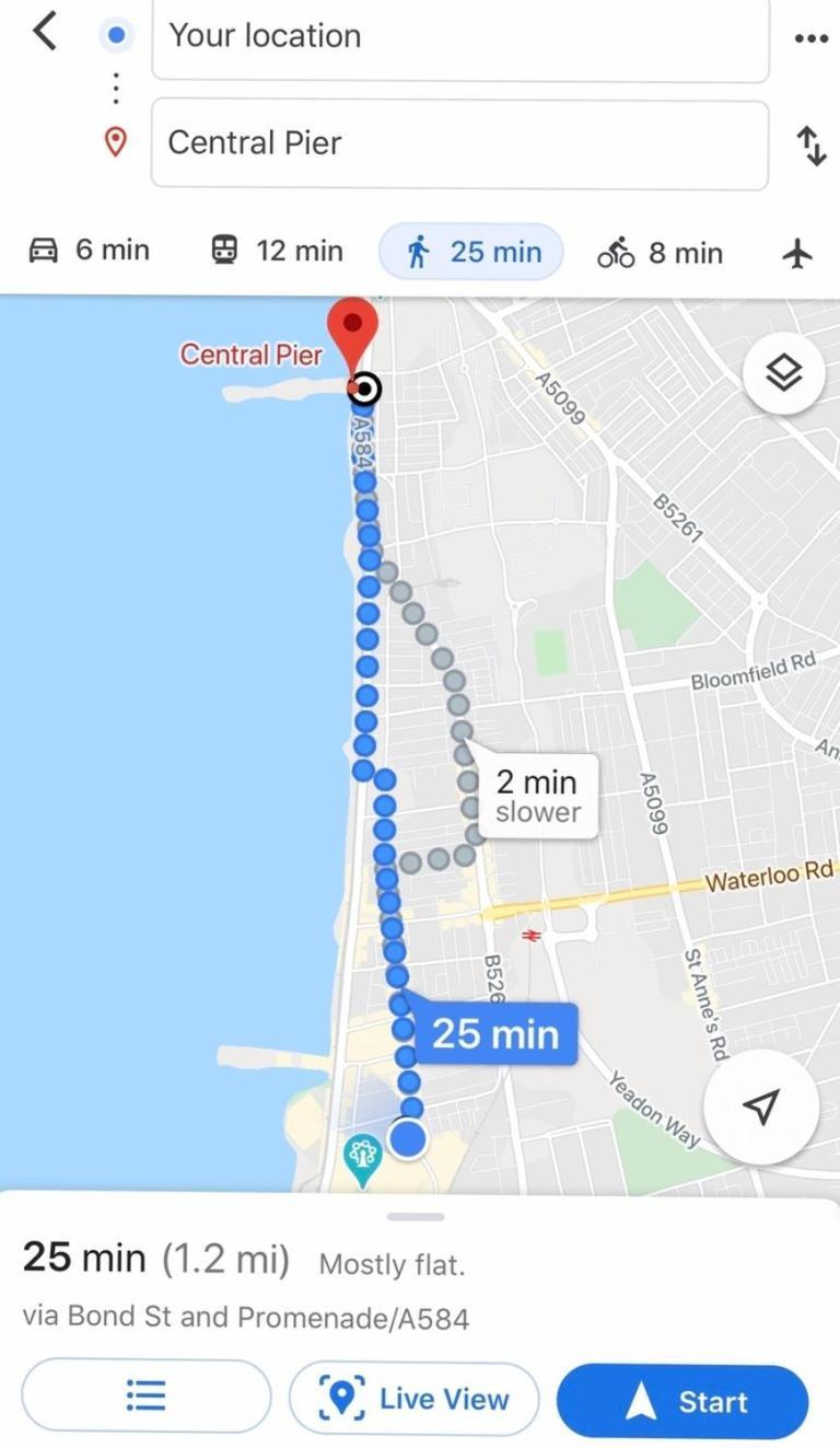 New Luxury 1 Free Parking Special Deals Apartment Blackpool