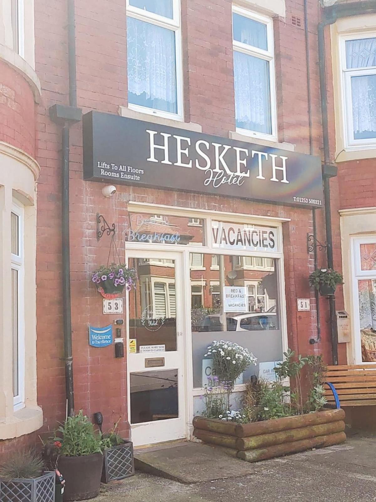 Hesketh Guest house Blackpool